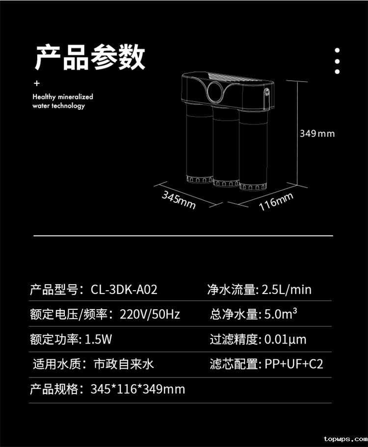 点点彩票app下载官网最新版安卓A02超滤净水器产品介绍